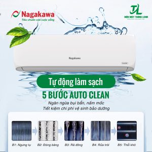 ĐIỀU HÒA NAGAKAWA 24000BTU NIS-C24R2H12 Inverter